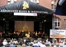 The orchestra at "Köpenicker Blues & Jazzfestival" in Berlin, July 2007, concert sold out.