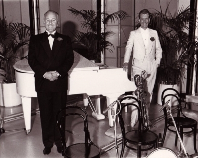 John Arthy and Robin Merril in 1986.
